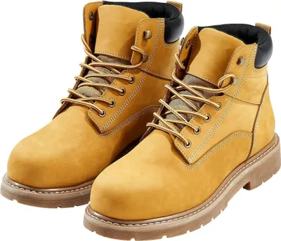 Produktbild von Stahlkappen-Arbeitsstiefel UK, Größe 8.5, wasserdicht für Herren, rutschfest - Sicherheitsschuhe für alle Wetterbedingungen