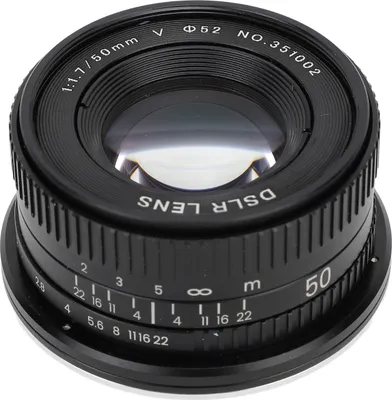 Zdjęcie produktu dla pełnoklatkowy obiektyw 50 mm F1,7 z dużym otworem przysłony i ręcznym ustawianiem ostrości do lustrzanek cyfrowych z mocowaniem EF i powłoką wielowarstwową