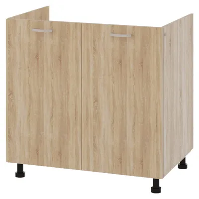 Produktbild von haaus Toro Spülenunterschrank, Sonoma-Eiche, 80 x 50 x 82 cm