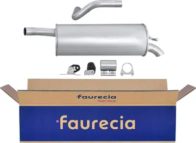 Produktbild von HELLA 8LD 366 035-451 Endschalldämpfer für VW POLO (9N) Auspuff