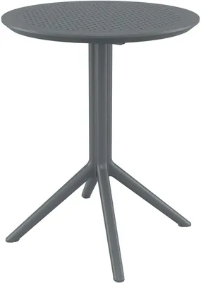 Produktbild von CLP Klapptisch wetterfest Sky klappbarer Gartentisch für den Außenbereich dunkelgrau