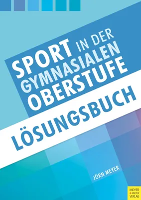 Obrázok produktu pre Sport in der gymnasialen Oberstufe: Lösungsbuch