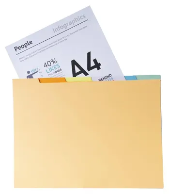 Imagen del producto de EXACOMPTA 337000E: Artículos sobrantes. Carpa para documentos EXACOMPTA SUPER, formato DIN A4