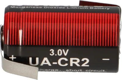Image de Pile photo Ultralife CR2 3V avec languette à souder en Z