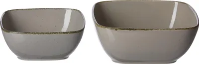 Produktbild von Servierschalen 18/22cm 2 tlg. Casa grau