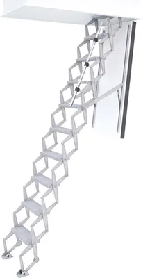 Produktbild von Roto Scherentreppe Holzluke EI2 30 279cm Raumhöhe 120x60cm Rohbaumaß