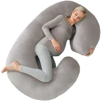 Immagine prodotto di Cuscino a forma di C per un sonno confortevole durante la gravidanza