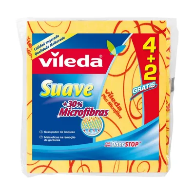 Immagine prodotto di Panno Vileda in microfibre gialle
