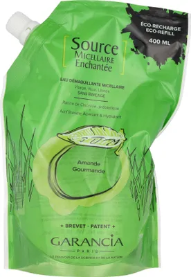 Productafbeelding van Garancia Zuiverende Micellaire Olie met Amandel - Navulling 400ml