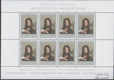 Produktbild von Briefmarken Liechtenstein 2006 Mi 1402Klb Kleinbogen (kompl.Ausg.) gestempelt Gemälde