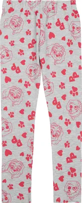 Produktbild von Paw Patrol Leggings für Mädchen - Skye Kinder Leggins Hose Mädchenhose Sporthose Grau/Rot 98-104