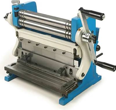 Produktbild von 3in1 Biegemaschine Rollenbiegemaschine + Walzen + Schneiden Stahl 30,5 cm Breite