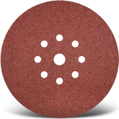 Produktbild von MENZER Red Klett-Schleifscheiben, 225 mm, 9-Loch, f. Trockenbauschleifer, Normalkorund (25 Stk.) K40