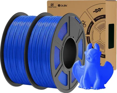 Produktbild von 3D-Filament, 2 kg, 1,75 mm Durchmesser, TPU-BLAU