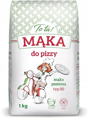 Zdjęcie produktu dla MĄKA DO PIZZY TYP 00 1kg Włoska pszenna mąka ToTa!