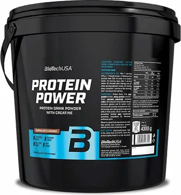 Produktbild von BioTech USA | Protein Power | Whey + Soy Protein Mix Chocolate