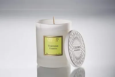 Duftkerze Verbene im Glas mit Gipsdeckel, 180 g