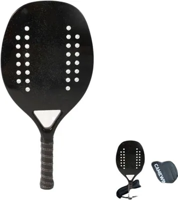 Productafbeelding van Nivard Padel Racket - Padelrackets - Padelracket - Zwart