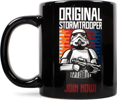 Image de Tasse Stormtrooper originale Rejoignez-nous dès maintenant Noir