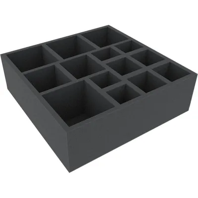 Productafbeelding van Schuimrubberinlegstuk van 285 x 285 x 90 mm voor bordspellen