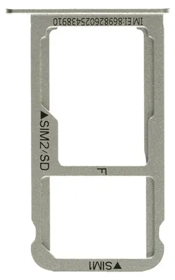 Produktbild von Huawei P9 Sim Karten Halter Tray Fach, Silber