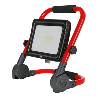 Produktbild von STIER SMD LED Baustrahler Basic, 2400 Lumen, 30W, Arbeitsscheinwerfer, Bauscheinwerfer, Fluter