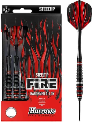 Produktbild von Harrows Fire High Grade Alloy Dartpfeile - 22g - Steeltip Darts