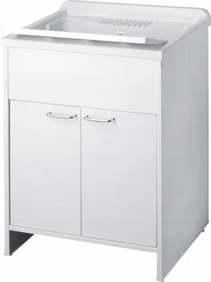 Produktbild von ADGO® Gewerbespüle Waschbecken Schrank-Set Spüle 60x50 cm