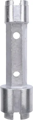 Produktbild von Badewannenabflussschlüssel, doppelseitiger Hantelschlüssel, robustes Werkzeug aus Aluminiumlegierung zum Entfernen von Abflussrohren für Waschbecken und Badewannen