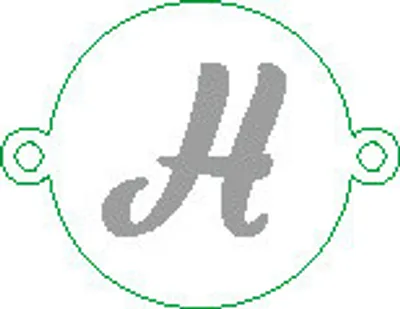 Produktbild von DEPESCHE Armband H versilbert Motiv 8
