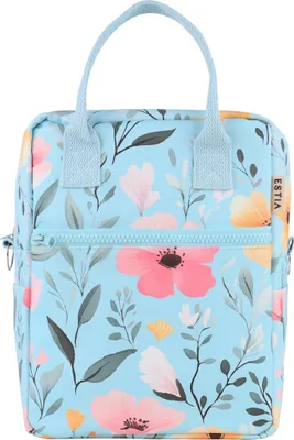 Produktbild von ESTIA | Lunchbag - 7 L - Isoliertasche mit Getränkefach - Blumenmuster