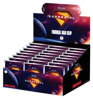 Zdjęcie produktu dla Przywieszka do torby Supergirl 3D PVC seria 1 display (24)