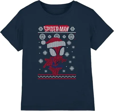 Produktbild von Spider-Man - T-Shirt für Kinder TV3473 (104) (Marineblau)