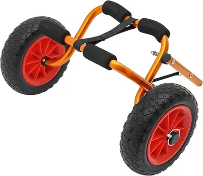 Produktbild von Faltbarer Kajakwagen aus Aluminiumlegierung für den Transport von Kajaks und Paddelboards bis 80 kg