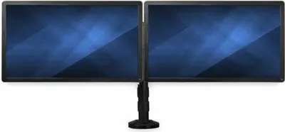 Image de StarTech.com ARMBARDUOG support d'écran plat pour bureau 68,6 cm (27") Noir