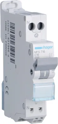 Image de Disjoncteur C 16a Sans Vis Mfs716 - Hager