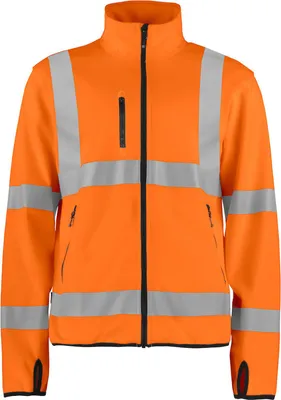 Produktbild von Projob 6105 LEICHTE SOFTSHELL JACKE EN ISO 20471 KLASSE 3
