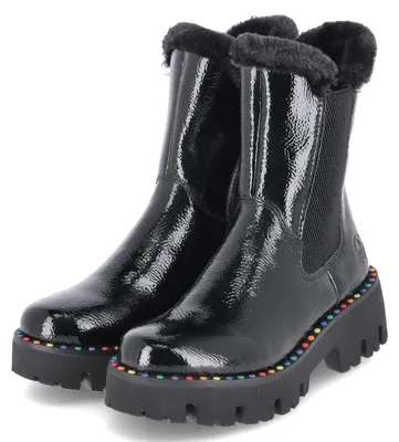 Imagen del producto de Botines Chelsea para mujer Rieker, modelo 32303937313332, color negro, talla 36 EU