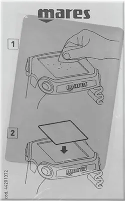 Immagine prodotto di Protezione dello schermo Mares Quad / Quad Air