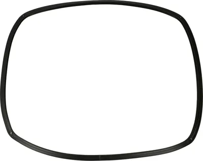 Produktbild von vhbw Türdichtung kompatibel mit Bauknecht Whirlpool ACMK 6433, 6332, 6333, 6030, 6110, 6130, 6121, 6123 - 43x32x0,8 cm, Mit Winkelhaken Schwarz