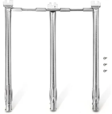 Produktbild von INF Edelstahl-Brenner-Kit kompatibel mit Weber Spirit und GS4 Spirit II 300 Serie – 304 Edelstahl Ersatzrohr 45.7cm