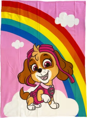Produktbild von Paw Patrol Decke Skye Fleecedecke Mädchen Kinder 130 x 170 cm