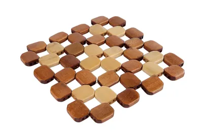 Produktbild von Topfuntersetzer 16x16cm Bambus