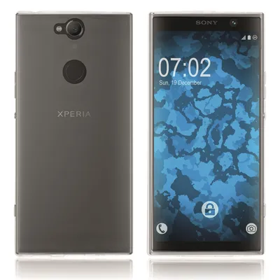 Produktbild von PhoneNatic Case kompatibel mit Sony Xperia XA2 Plus - Crystal Clear Silikon Hülle transparent Cover