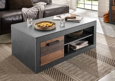 Produktbild von Brooklyn Couchtisch 110x63cm matera / old mix Nachbildung Wohnzimmer Tisch Beistelltisch