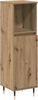 Produktbild von vidaXL Badschrank Artisan-Eiche 30x30x100 cm Holzwerkstoff