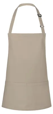 Produktbild von Karlowsky - Damen Latzschürze, Kurz FK2424 (Einheitsgröße) (Sand)