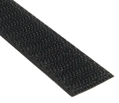 Productafbeelding van Zelfklevend haakband, 16 mm x 3 m, zwart