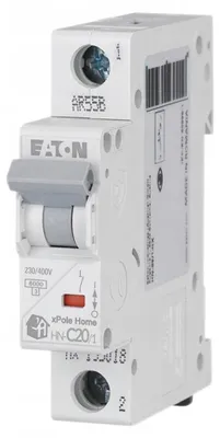 Image de Disjoncteur Eaton 230 V IP20 20 A C20/1 194832