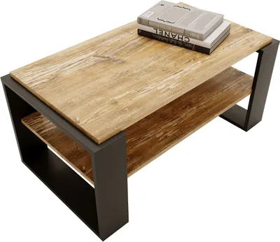 Produktbild von raumhirsch Couchtisch Kaja96 modern & stabil fürs Wohnzimmer aus Holzwerkstoff